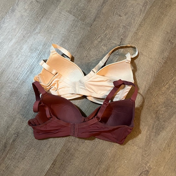 4 36C/80C Bras in Burgundy, Ivory, Dark Nude & Black - Picture 3 of 13